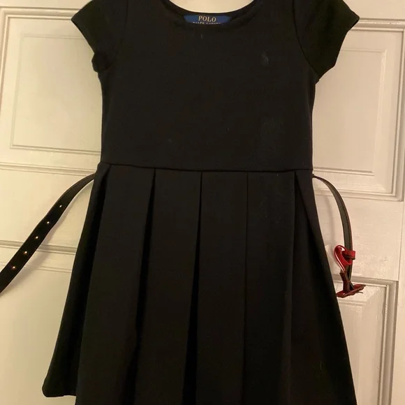 4t black dress Juniors Tallulah Velvet + Tulle Dress main image 1